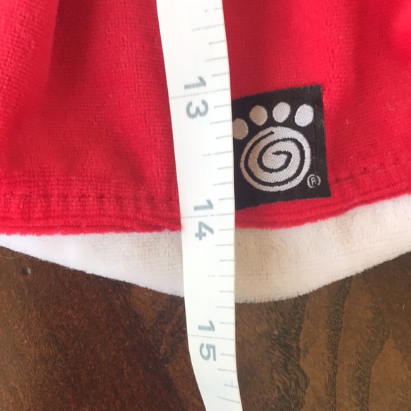 Pet dress red and white medium - Picture 8 of 8